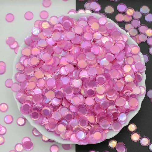 3000 Stück/Los 4/5/6 mm Tasse, rund, ohne Loch, lose Pailletten, Glitzer, Paillette, Nähen, Hochzeit, Konfetti, Basteln, Kinder, DIY, Bri Pink, Größe Mix 3000 Stück/Los 4/5/6 mm Tasse, rund, ohne Loch, lose Pailletten, Glitzer, Paillette, Nähen, Hochzeit, Konfetti, Basteln, Kinder, DIY, Bri Pink, Größe Mix von OXFYY