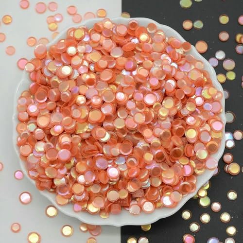 3000 Stück/Los 4/5/6 mm Tasse, rund, ohne Loch, lose Pailletten, Glitzer, Paillette, Nähen, Hochzeit, Konfetti, Basteln, Kinder, DIY, Bri orange, Größe gemischt 3000 Stück/Los 4/5/6 mm Tasse, rund, ohne Loch, lose Pailletten, Glitzer, Paillette, Nähen, Hochzeit, Konfetti, Basteln, Kinder, DIY, Bri orange, Größe gemischt von OXFYY