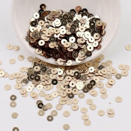 4,0 mm 5 mm 6 mm PVC-Pailletten mit rundem Loch, silberne Unterseite, Perlen, DIY, handgenäht, bestickt, lose Perlen-Pailletten, Punkt -YDJG06-6 mm 1000 Stück 4,0 mm 5 mm 6 mm PVC-Pailletten mit rundem Loch, silberne Unterseite, Perlen, DIY, handgenäht, bestickt, lose Perlen-Pailletten, Punkt -YDJG06-6 mm 1000 Stück von OXFYY