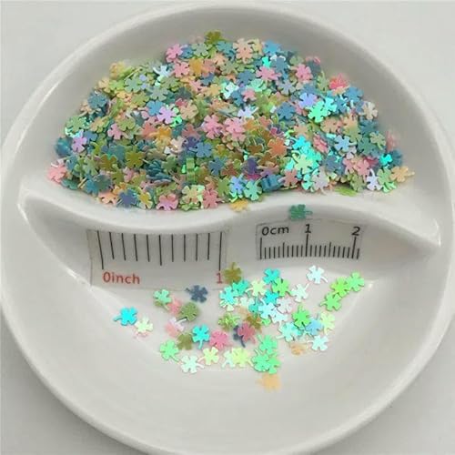 4,0 mm lose PVC-Pailletten für Nailart-Maniküre, Hochzeitskonfetti, Zubehör für Ornamente/Bastelarbeiten – Macaron – 150 g 4,0 mm lose PVC-Pailletten für Nailart-Maniküre, Hochzeitskonfetti, Zubehör für Ornamente/Bastelarbeiten – Macaron – 150 g von OXFYY
