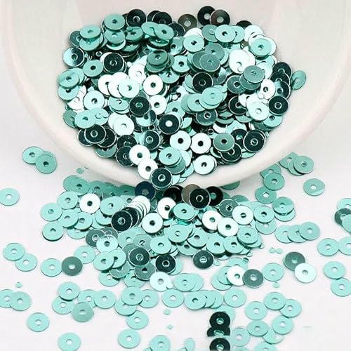 4/5/6 mm kreisförmiges Loch PVC-Paillette, silberne Unterseite,perle, DIY, handgenähte Stickerei, Streuperlen-Paillette auf Lager-017-4,0 mm-2000 Stück-10 g 4/5/6 mm kreisförmiges Loch PVC-Paillette, silberne Unterseite,perle, DIY, handgenähte Stickerei, Streuperlen-Paillette auf Lager-017-4,0 mm-2000 Stück-10 g von OXFYY