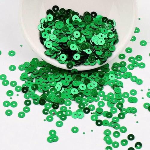 4/5/6 mm kreisförmiges Loch PVC-Paillette silberne Unterseiteperle DIY handgenähte Stickerei Streuperlen-Paillette auf Lager-012-5 mm 1500 Stück 4/5/6 mm kreisförmiges Loch PVC-Paillette silberne Unterseiteperle DIY handgenähte Stickerei Streuperlen-Paillette auf Lager-012-5 mm 1500 Stück von OXFYY
