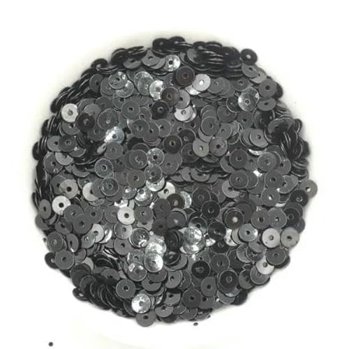 5 g/4,0 mm runde Pailletten, Basteln, Glitzer, Costura, Nähen, Handarbeit, Dekoration, Konfetti, DIY, Lentejuela, Brillos, Paillettes, Zubehör, schwarz, 4,0 mm 5 g/4,0 mm runde Pailletten, Basteln, Glitzer, Costura, Nähen, Handarbeit, Dekoration, Konfetti, DIY, Lentejuela, Brillos, Paillettes, Zubehör, schwarz, 4,0 mm von OXFYY