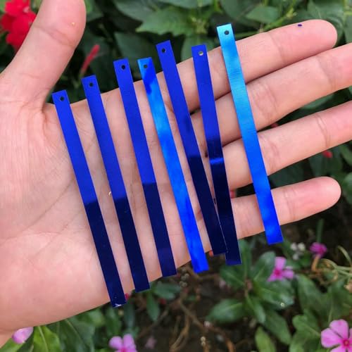 5 x 75 mm rechteckige Streifen-Pailletten für dekorative Kleidung, Mäntel, Taschen, modische Kleidungsstücke, DIY, rechteckige Pailletten, Königsblau, 1000 g 5 x 75 mm rechteckige Streifen-Pailletten für dekorative Kleidung, Mäntel, Taschen, modische Kleidungsstücke, DIY, rechteckige Pailletten, Königsblau, 1000 g von OXFYY