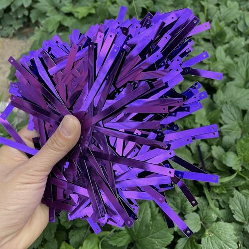 5 x 75 mm rechteckige Streifen-Pailletten für dekorative Kleidung, Mäntel, Taschen, modische Kleidungsstücke, DIY, rechteckige Pailletten, lila, 500 g 5 x 75 mm rechteckige Streifen-Pailletten für dekorative Kleidung, Mäntel, Taschen, modische Kleidungsstücke, DIY, rechteckige Pailletten, lila, 500 g von OXFYY