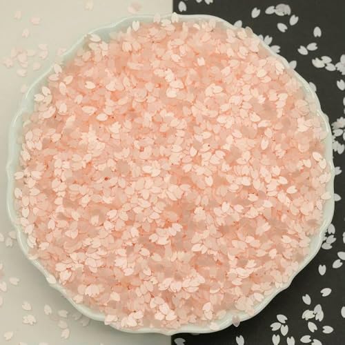 50 g, 5000 Stück, 5 mm, schöne, matte, flache, blütenblattförmige PVC-Pailletten für Nagelkunst/Nähen/Hochzeitsdekoration, Konfetti, koreanisches Rosa 50 g, 5000 Stück, 5 mm, schöne, matte, flache, blütenblattförmige PVC-Pailletten für Nagelkunst/Nähen/Hochzeitsdekoration, Konfetti, koreanisches Rosa von OXFYY