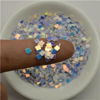 50 g/500 g, 2 mm, kleine quadratische, lose Pailletten-Glitzeraufkleber in PVC-Kleidung für Kinder, Pailletten, Kleidungsstück, Nähkonfetti-4-500 g 50 g/500 g, 2 mm, kleine quadratische, lose Pailletten-Glitzeraufkleber in PVC-Kleidung für Kinder, Pailletten, Kleidungsstück, Nähkonfetti-4-500 g von OXFYY