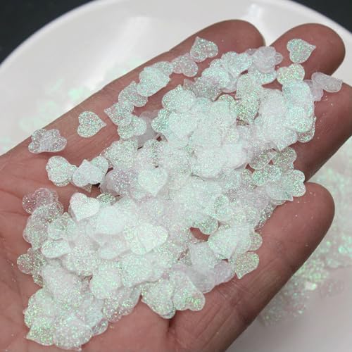 50 g/Los 8 mm Glitzer-Pailletten in Herzform, Zubehör, Glitzer-Pailletten, DIY-Basteldekoration, Konfetti, Weiß, 8 mm 50 g/Los 8 mm Glitzer-Pailletten in Herzform, Zubehör, Glitzer-Pailletten, DIY-Basteldekoration, Konfetti, Weiß, 8 mm von OXFYY