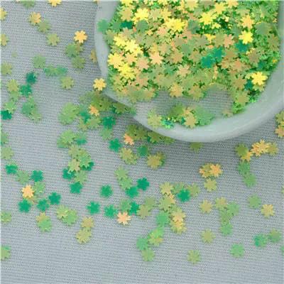 50 g/Los Brilliant Spring Flower 5 mm und Vine 9 * 14,0 mm flache lose Pailletten Paillette für Handwerk Scrapbooking Konfetti Dekoration-Bri Green 50g 50 g/Los Brilliant Spring Flower 5 mm und Vine 9 * 14,0 mm flache lose Pailletten Paillette für Handwerk Scrapbooking Konfetti Dekoration-Bri Green 50g von OXFYY