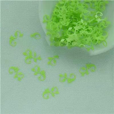 50 g/Los Brilliant Spring Flower 5 mm und Vine 9 * 14,0 mm flache lose Pailletten Paillette für Handwerk Scrapbooking Konfetti Dekoration-solid L grün 30 g 50 g/Los Brilliant Spring Flower 5 mm und Vine 9 * 14,0 mm flache lose Pailletten Paillette für Handwerk Scrapbooking Konfetti Dekoration-solid L grün 30 g von OXFYY