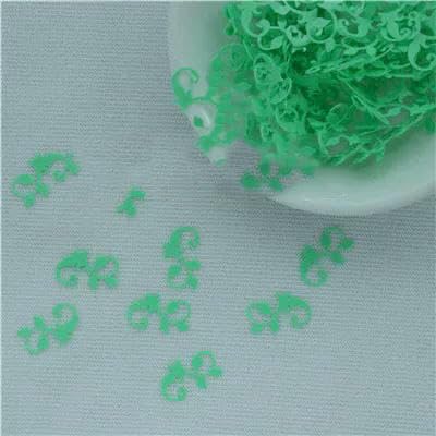 50 g/Los Brilliant Spring Flower 5 mm und Vine 9 * 14,0 mm flache lose Pailletten Paillette für Handwerk Scrapbooking Konfetti Dekoration-solid m grün 30 g 50 g/Los Brilliant Spring Flower 5 mm und Vine 9 * 14,0 mm flache lose Pailletten Paillette für Handwerk Scrapbooking Konfetti Dekoration-solid m grün 30 g von OXFYY