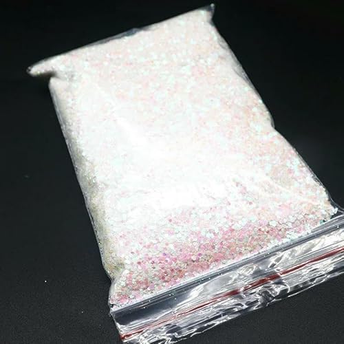 50 g Weihnachtspailletten, gemischtes Bastelserien-Set, holografisches Glitzer-Meerjungfrauen-Nagelpulver für die herbstliche Designer-Nageldekoration-108, 50 g von OXFYY