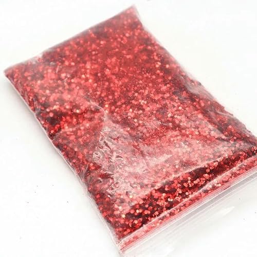 50 g Weihnachtspailletten, gemischtes Bastelserien-Set, holografisches Glitzer-Meerjungfrauen-Nagelpulver für die herbstliche Designer-Nageldekoration-210, 50 g von OXFYY