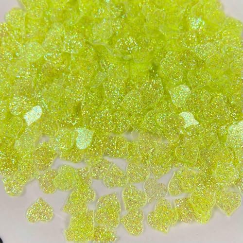500 g 9 mm glitzernde, herzförmige, lose Pailletten, Nähzubehör, glänzende Pailletten, DIY-Glitzer, Basteldekoration, Konfetti, gelb 500 g 9 mm glitzernde, herzförmige, lose Pailletten, Nähzubehör, glänzende Pailletten, DIY-Glitzer, Basteldekoration, Konfetti, gelb von OXFYY