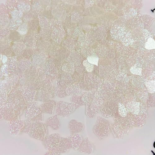 500 g 9 mm glitzernde, herzförmige, lose Pailletten, Nähzubehör, glänzende Pailletten, DIY-Glitzer, Basteldekoration, Konfetti, transparent 500 g 9 mm glitzernde, herzförmige, lose Pailletten, Nähzubehör, glänzende Pailletten, DIY-Glitzer, Basteldekoration, Konfetti, transparent von OXFYY