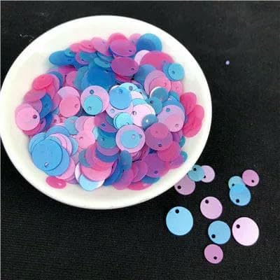 600 Stück matte Glitzer-Pailletten, Mix, Größe 6 mm, 8 mm, 10 mm, bunt, runde Form, lose Pailletten, Nähen, Basteln, Damenbekleidung, Zubehör – Mattrosa L Blau 600 Stück matte Glitzer-Pailletten, Mix, Größe 6 mm, 8 mm, 10 mm, bunt, runde Form, lose Pailletten, Nähen, Basteln, Damenbekleidung, Zubehör – Mattrosa L Blau von OXFYY
