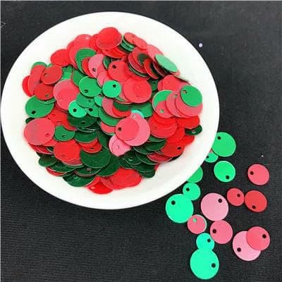 600 Stück matte Glitzer-Pailletten, Mix, Größe 6 mm, 8 mm, 10 mm, bunt, runde Form, lose Pailletten, Nähen, Basteln, Damenbekleidung, Zubehör – Mattrot D Grün 600 Stück matte Glitzer-Pailletten, Mix, Größe 6 mm, 8 mm, 10 mm, bunt, runde Form, lose Pailletten, Nähen, Basteln, Damenbekleidung, Zubehör – Mattrot D Grün von OXFYY