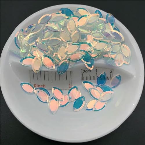 7 x 12/6 x 13/5 x 9 mm ovale Pailletten in Pferdeaugenform, lose Pailletten, Nähen, Hochzeitsbasteln, Damen- und Kinder-DIY-Kleidungszubehör, 7 x 12 mm, Gold, transparent, 20 g 7 x 12/6 x 13/5 x 9 mm ovale Pailletten in Pferdeaugenform, lose Pailletten, Nähen, Hochzeitsbasteln, Damen- und Kinder-DIY-Kleidungszubehör, 7 x 12 mm, Gold, transparent, 20 g von OXFYY