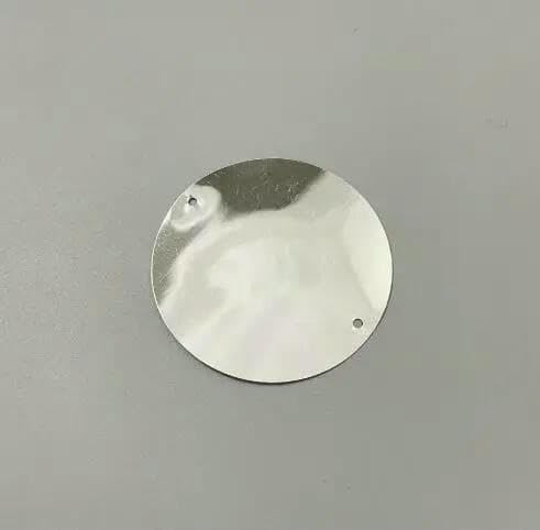 80 mm große DIY-Dekorationszubehör, Hochzeitsbühnenkostüm, Nähen, bunt, 8 cm große, runde Pailletten mit Doppelloch, Nr. 1, 80 mm 80 mm große DIY-Dekorationszubehör, Hochzeitsbühnenkostüm, Nähen, bunt, 8 cm große, runde Pailletten mit Doppelloch, Nr. 1, 80 mm von OXFYY