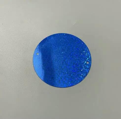 80 mm große DIY-Dekorationszubehör, Hochzeitsbühnenkostüm, Nähen, bunt, 8 cm große, runde Pailletten mit Doppelloch, Nr. 18 – 80 mm 80 mm große DIY-Dekorationszubehör, Hochzeitsbühnenkostüm, Nähen, bunt, 8 cm große, runde Pailletten mit Doppelloch, Nr. 18 – 80 mm von OXFYY