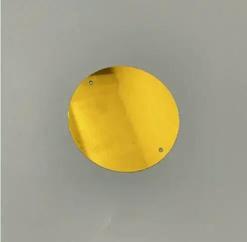 80 mm große DIY-Dekorationszubehör, Hochzeitsbühnenkostüm, Nähen, bunt, 8 cm große, runde Pailletten mit Doppelloch, Nr. 2, 80 mm von OXFYY