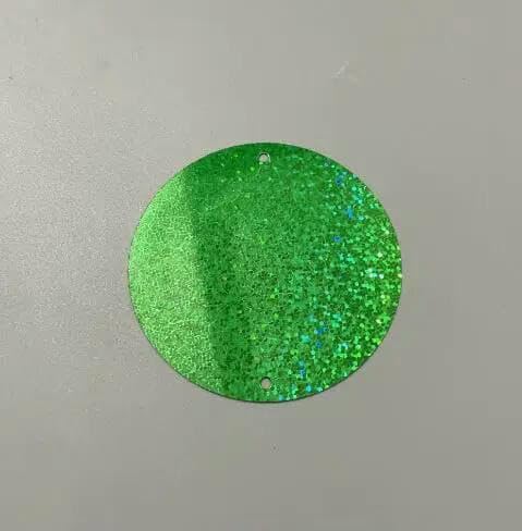 80 mm große DIY-Dekorationszubehör, Hochzeitsbühnenkostüm, Nähen, bunt, 8 cm große, runde Pailletten mit Doppelloch, Nr. 22, 80 mm von OXFYY