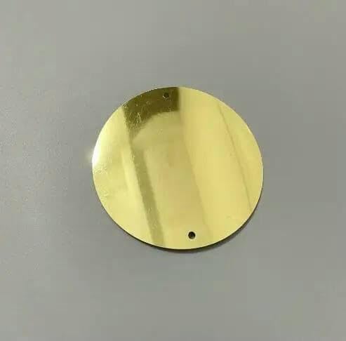 80 mm große DIY-Dekorationszubehör, Hochzeitsbühnenkostüm, Nähen, bunt, 8 cm große, runde Pailletten mit Doppelloch, Nr. 3, 80 mm 80 mm große DIY-Dekorationszubehör, Hochzeitsbühnenkostüm, Nähen, bunt, 8 cm große, runde Pailletten mit Doppelloch, Nr. 3, 80 mm von OXFYY