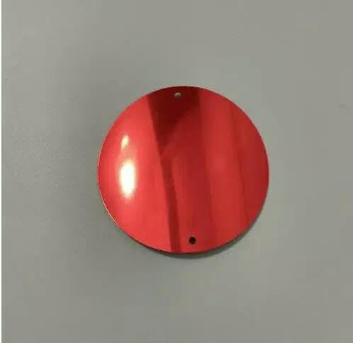 80 mm große DIY-Dekorationszubehör, Hochzeitsbühnenkostüm, Nähen, bunt, 8 cm große, runde Pailletten mit Doppelloch, Nr. 5, 80 mm 80 mm große DIY-Dekorationszubehör, Hochzeitsbühnenkostüm, Nähen, bunt, 8 cm große, runde Pailletten mit Doppelloch, Nr. 5, 80 mm von OXFYY