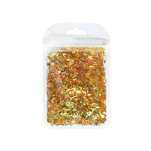 Holografische Glitzerflocken mit englischem Alphabet zum Füllen von Epoxidharz, Buchstaben, Harz, Pailletten, Füller, Silikonform, handgefertigt, DIY-Gold Holografische Glitzerflocken mit englischem Alphabet zum Füllen von Epoxidharz, Buchstaben, Harz, Pailletten, Füller, Silikonform, handgefertigt, DIY-Gold von OXFYY
