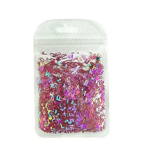Holografische Glitzerflocken mit englischem Alphabet zum Füllen von Epoxidharz, Buchstaben, Harz, Pailletten, Füller, Silikonform, handgefertigt, DIY-Pink Holografische Glitzerflocken mit englischem Alphabet zum Füllen von Epoxidharz, Buchstaben, Harz, Pailletten, Füller, Silikonform, handgefertigt, DIY-Pink von OXFYY