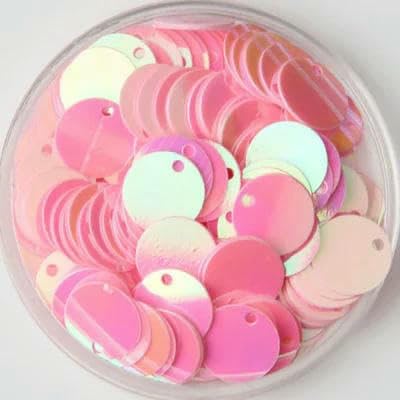 Neue flache, runde, lose PVC-Pailletten, Nähzubehör, Basteln, DIY-Zubehör für Kleidungsstücke, Para Coser, AB Pink, 12 mm, 10 g, 200 Stück Neue flache, runde, lose PVC-Pailletten, Nähzubehör, Basteln, DIY-Zubehör für Kleidungsstücke, Para Coser, AB Pink, 12 mm, 10 g, 200 Stück von OXFYY