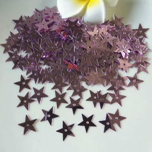 Neue lose PVC-Pentagramm-Pailletten, Pailletten, Nähen, Basteln, DIY-Kleidungszubehör, 10 g/20 g/50 g, Zubehör-Hellviolett-15 mm, 10 g Neue lose PVC-Pentagramm-Pailletten, Pailletten, Nähen, Basteln, DIY-Kleidungszubehör, 10 g/20 g/50 g, Zubehör-Hellviolett-15 mm, 10 g von OXFYY
