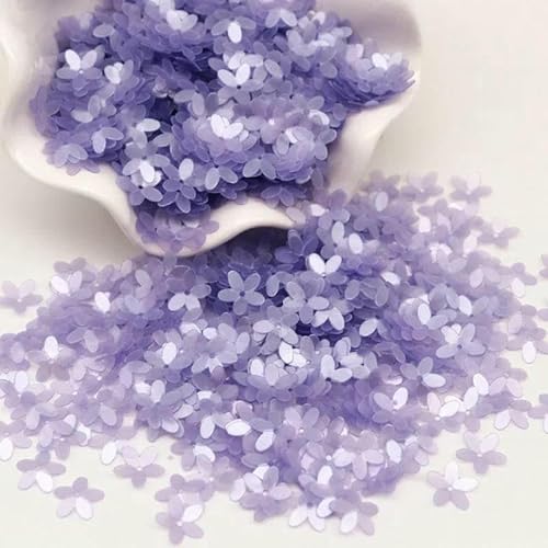Pailletten, 10 mm, matte Blumen-Pailletten, glitzernd, DIY-Bastelarbeiten, Nähen, Scrapbooking, Heimdekoration, matt lila, 450 Gramm Pailletten, 10 mm, matte Blumen-Pailletten, glitzernd, DIY-Bastelarbeiten, Nähen, Scrapbooking, Heimdekoration, matt lila, 450 Gramm von OXFYY