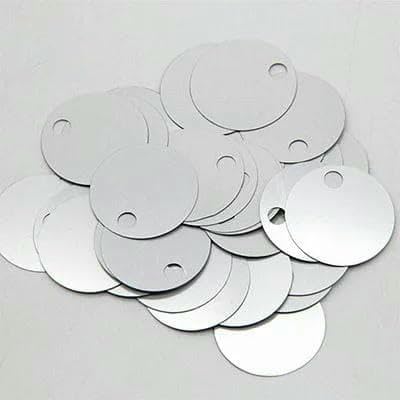 Pailletten, 20 mm, PVC, flach, rund, lose Pailletten, 2 cm, Paillette, Nähen, Basteln, Damenbekleidung, Zubehör mit großem Loch, 10 g, Silber, 3 cm Pailletten, 20 mm, PVC, flach, rund, lose Pailletten, 2 cm, Paillette, Nähen, Basteln, Damenbekleidung, Zubehör mit großem Loch, 10 g, Silber, 3 cm von OXFYY