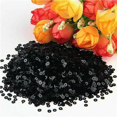 Pailletten, 3,0 mm, 4,0 mm, 5 mm, 6 mm, flach, rund, PVC, lose Pailletten, zum Nähen, Basteln, für Hochzeitsdekoration, Kleidungsstücke, DIY-Zubehör – Schwarz – 6 mm, 800 Stück, 10 g Pailletten, 3,0 mm, 4,0 mm, 5 mm, 6 mm, flach, rund, PVC, lose Pailletten, zum Nähen, Basteln, für Hochzeitsdekoration, Kleidungsstücke, DIY-Zubehör – Schwarz – 6 mm, 800 Stück, 10 g von OXFYY