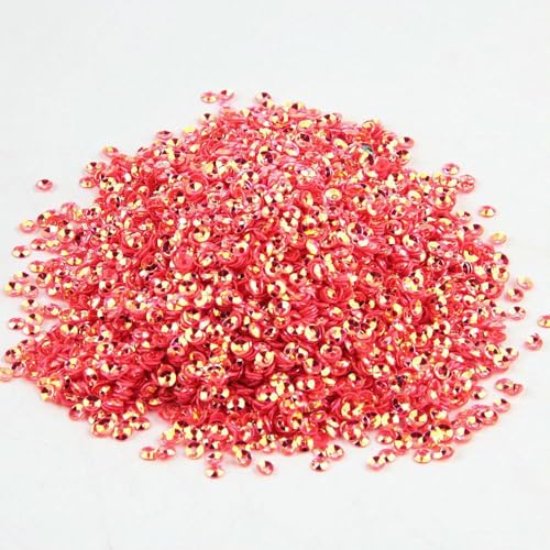 Pailletten, 3,0 mm, tiefe Tasse, PVC, lose Pailletten, Nähhandwerk für Hochzeitsdekoration, Kleidungsstück, Kleid, Schuhkappen, DIY-Zubehör, Wasserme Pailletten, 3,0 mm, tiefe Tasse, PVC, lose Pailletten, Nähhandwerk für Hochzeitsdekoration, Kleidungsstück, Kleid, Schuhkappen, DIY-Zubehör, Wasserme von OXFYY
