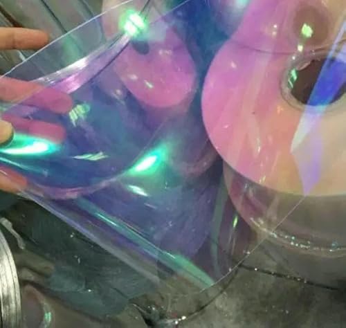 Paillettenblatt, Pailletten-Rohmaterial, lose PVC-Splitter, beliebiger Zuschnitt für DIY-Handarbeit, Hochzeitsszenen-Arrangementrollen, transparentes Weiß AB Paillettenblatt, Pailletten-Rohmaterial, lose PVC-Splitter, beliebiger Zuschnitt für DIY-Handarbeit, Hochzeitsszenen-Arrangementrollen, transparentes Weiß AB von OXFYY