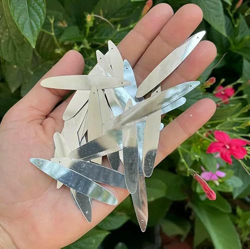 Pfeilform, doppelt spitz zulaufend, 1 Loch, Meerjungfrau, DIY-Schmuck, Ohrringe, Gold, Silber, Vorhang, Dekoration für Kleidung, Tasche, großes Rechteck, Pailletten-Silber Pfeilform, doppelt spitz zulaufend, 1 Loch, Meerjungfrau, DIY-Schmuck, Ohrringe, Gold, Silber, Vorhang, Dekoration für Kleidung, Tasche, großes Rechteck, Pailletten-Silber von OXFYY