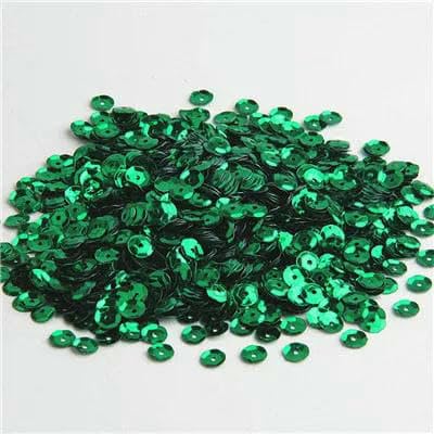 Runde PVC-Pailletten, mehrfarbig, lose Pailletten, 4,0 mm, 5 mm, 6 mm, zum Basteln, Nähen, für Kleidungsstücke, Kleider, DIY-Dekorationen, 10 g, grün, 4,0 mm, 1500 Stück Runde PVC-Pailletten, mehrfarbig, lose Pailletten, 4,0 mm, 5 mm, 6 mm, zum Basteln, Nähen, für Kleidungsstücke, Kleider, DIY-Dekorationen, 10 g, grün, 4,0 mm, 1500 Stück von OXFYY