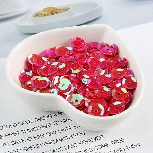 mm Cup-Pailletten, AB-plattiert, runde, lose Pailletten, zum Nähen, für Hochzeiten, Bastelarbeiten, Kleider, Mäntel, DIY-Zubehör, 360 Stück, AB Rot, 8 mm Cup, 360 Stück mm Cup-Pailletten, AB-plattiert, runde, lose Pailletten, zum Nähen, für Hochzeiten, Bastelarbeiten, Kleider, Mäntel, DIY-Zubehör, 360 Stück, AB Rot, 8 mm Cup, 360 Stück von OXFYY