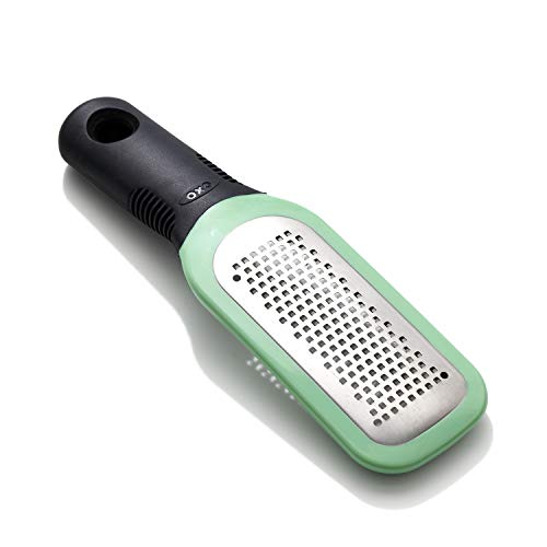 OXO Good Grips Ingwer- und Knoblauchreibe aus geätztem Edelstahl, grün – für Gewürze OXO Good Grips Ingwer- und Knoblauchreibe aus geätztem Edelstahl, grün – für Gewürze von OXO