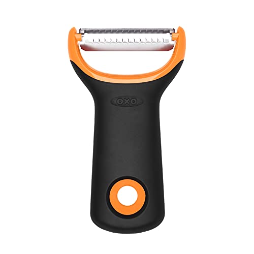 OXO Good Grips Schäler / Peeler mit Julienne-Funktion, Schwarz OXO Good Grips Schäler / Peeler mit Julienne-Funktion, Schwarz von OXO