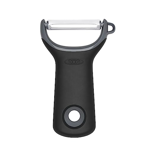 OXO Good Grips Schäler/Peeler mit gerader Allzweckklinge aus Edelstahl von OXO