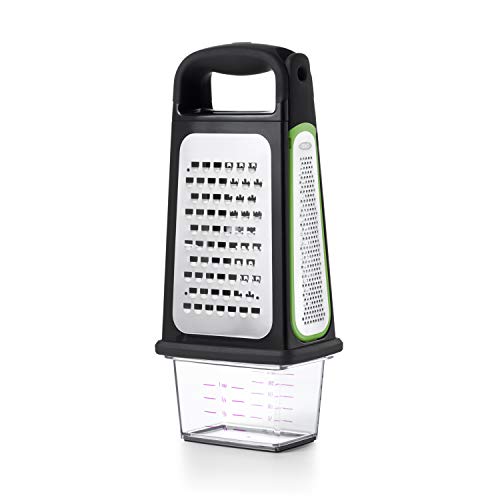 OXO Good Grips Vierkantreibe mit abnehmbarem Zestenreißer, aus geätztem Edelstahl OXO Good Grips Vierkantreibe mit abnehmbarem Zestenreißer, aus geätztem Edelstahl von OXO