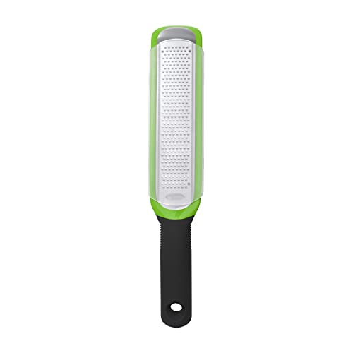 OXO Good Grips Zestenreißer aus geätztem Edelstahl, grün – für Zitronen und mehr OXO Good Grips Zestenreißer aus geätztem Edelstahl, grün – für Zitronen und mehr von OXO