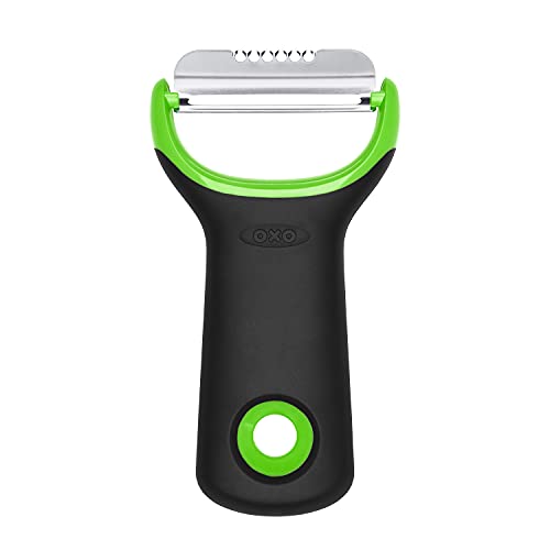 OXO Good Grips Zitronenreibe und Zestenreißer aus Edelstahl von OXO