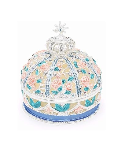 Schmuckkästen Ringschatulle mit Rosenblüte, Schmuckschatulle, Schmuckständer, hochwertiger Ringschatulle for Heiratsanträge Geschenke Schmuckkästen Ringschatulle mit Rosenblüte, Schmuckschatulle, Schmuckständer, hochwertiger Ringschatulle for Heiratsanträge Geschenke von OXOAMP