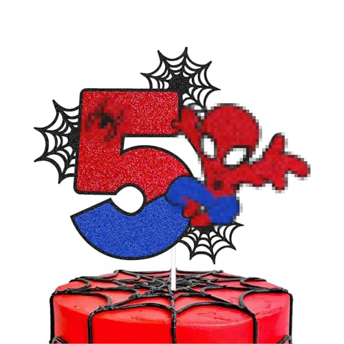 Spiderman Cupcake Topper, Cupcake Dekoration, Spider Tortendek, Spiderman Tortendeko Geburtstag, Cake Topper Cupcake, Hero Cupcake Toppers, Cake Topper für Kinder Geburtstag von OXOAMP