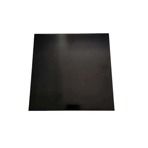 OXOLAMRIN Epoxidharz-Glasfaserplatte, Glasfaserplatte, FR4 G10 Epoxidharz-Glasfaserplatte 235 x 235 x (0,5–5) mm, Mehrfarbig, for Gravieren(Black,235X235X5MM) von OXOLAMRIN