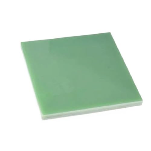 OXOLAMRIN Epoxidharz-Glasfaserplatte, Glasfaserplatte, FR4 G10 Epoxidharz-Glasfaserplatte 235 x 235 x (0,5–5) mm, Mehrfarbig, for Gravieren(Light Green,235X235X2MM) von OXOLAMRIN